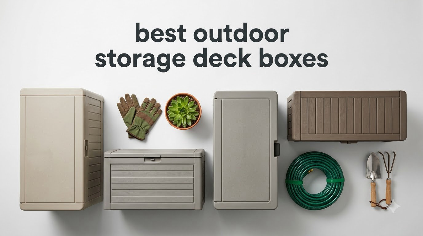 best outdoor storage deck boxes