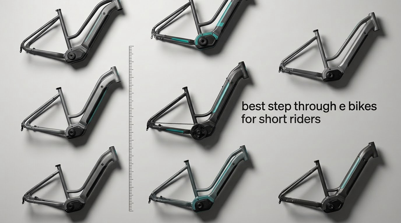 best step through e bikes for short riders