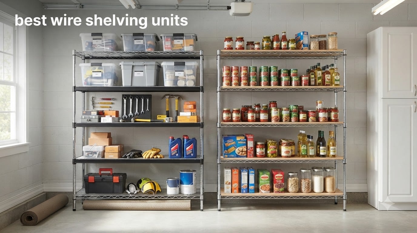 best wire shelving units