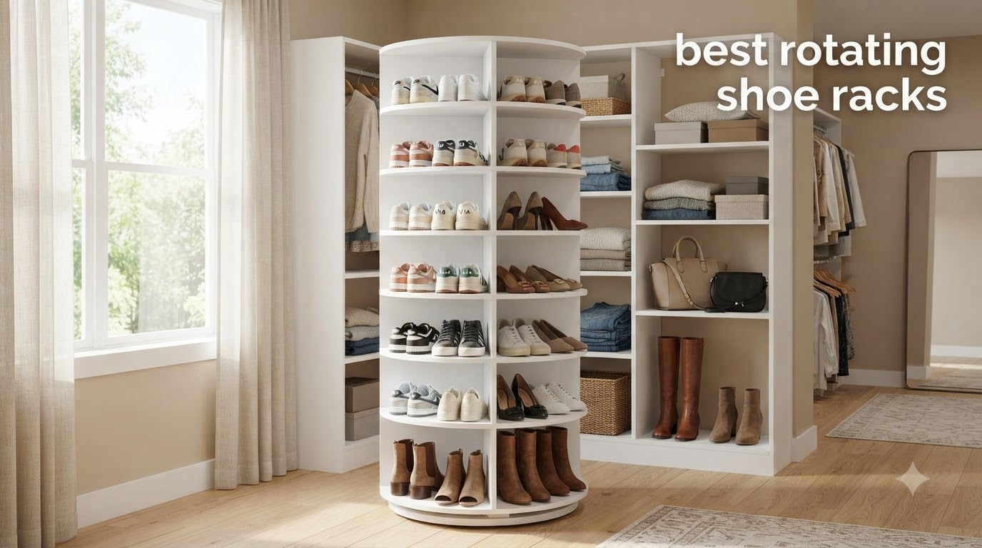 best rotating shoe racks