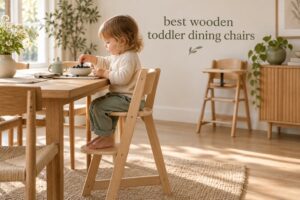 best wooden toddler dining chairs