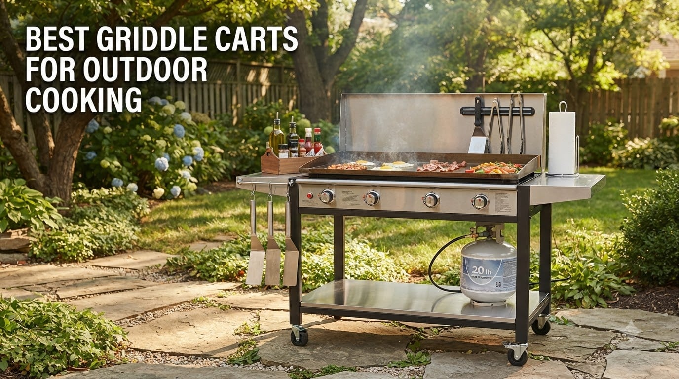 best griddle carts for outdoor cooking