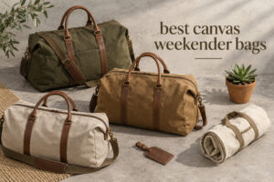 best canvas weekender bags