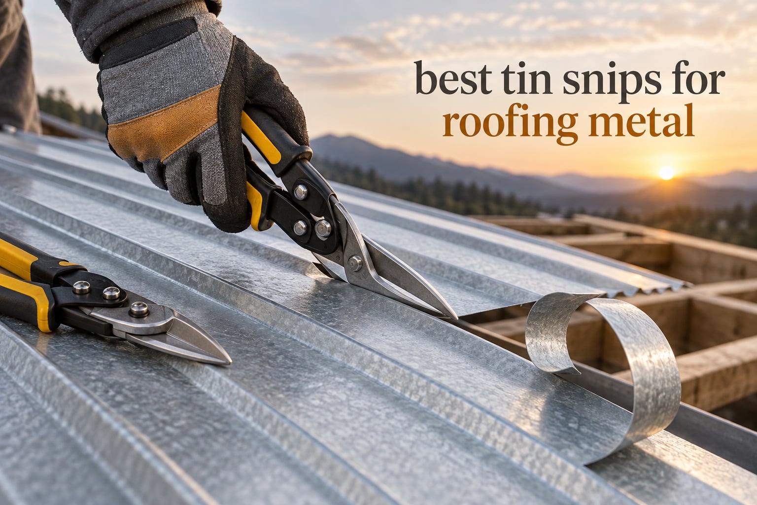 best tin snips for roofing metal