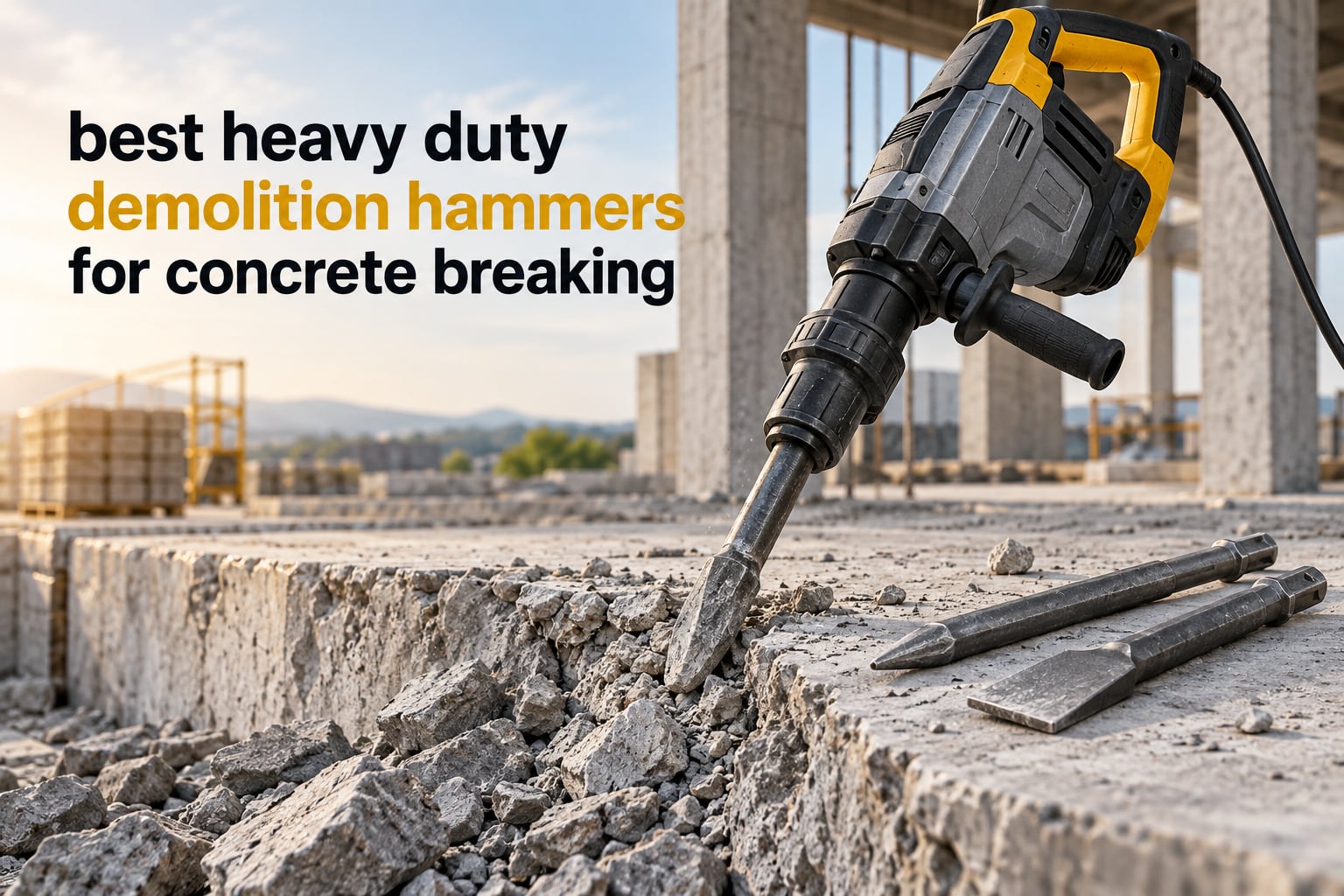 best heavy duty demolition hammers for concrete breaking