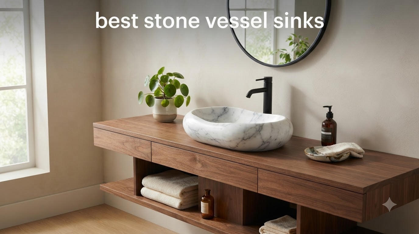 best stone vessel sinks
