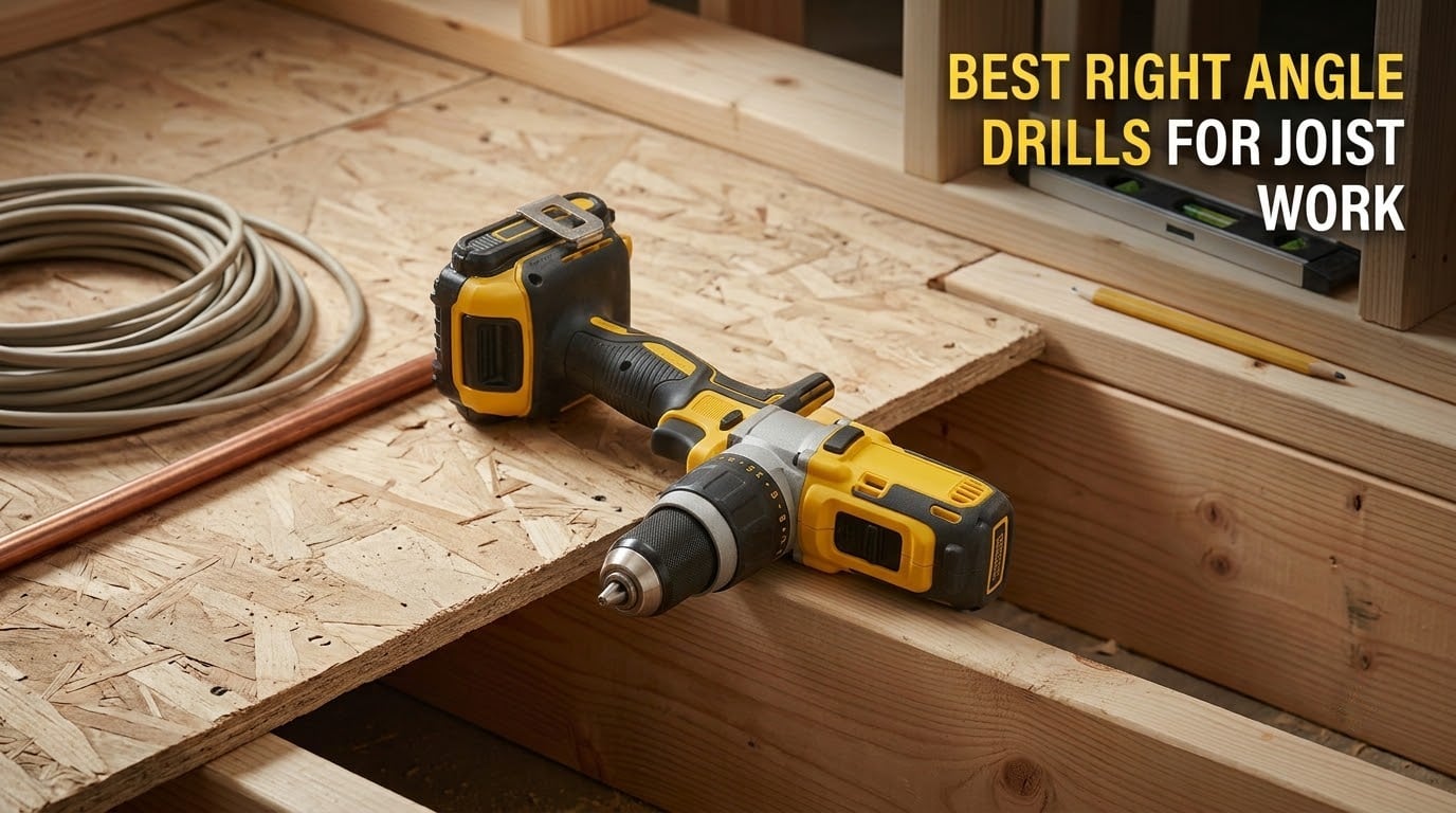 best right angle drills for joist work