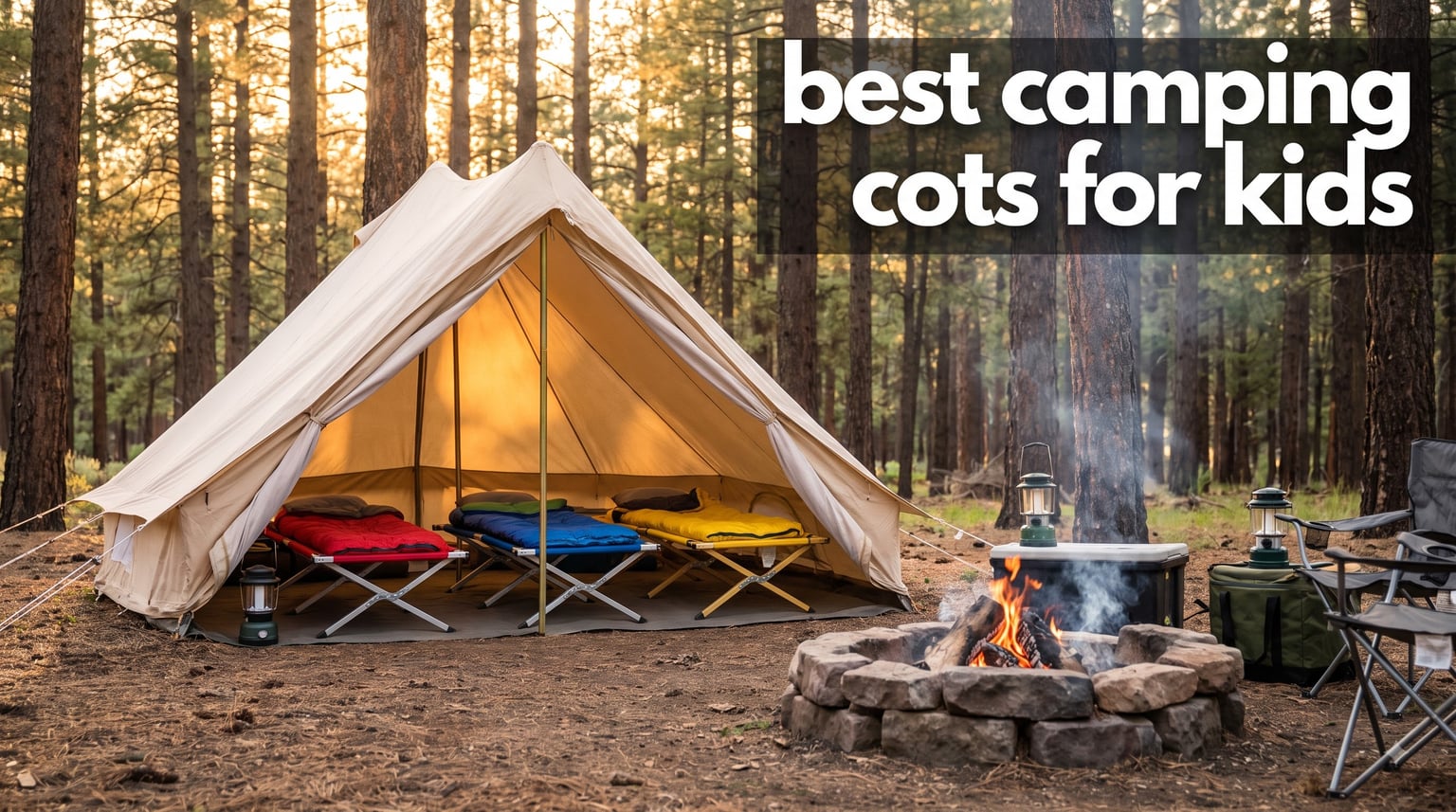best camping cots for kids