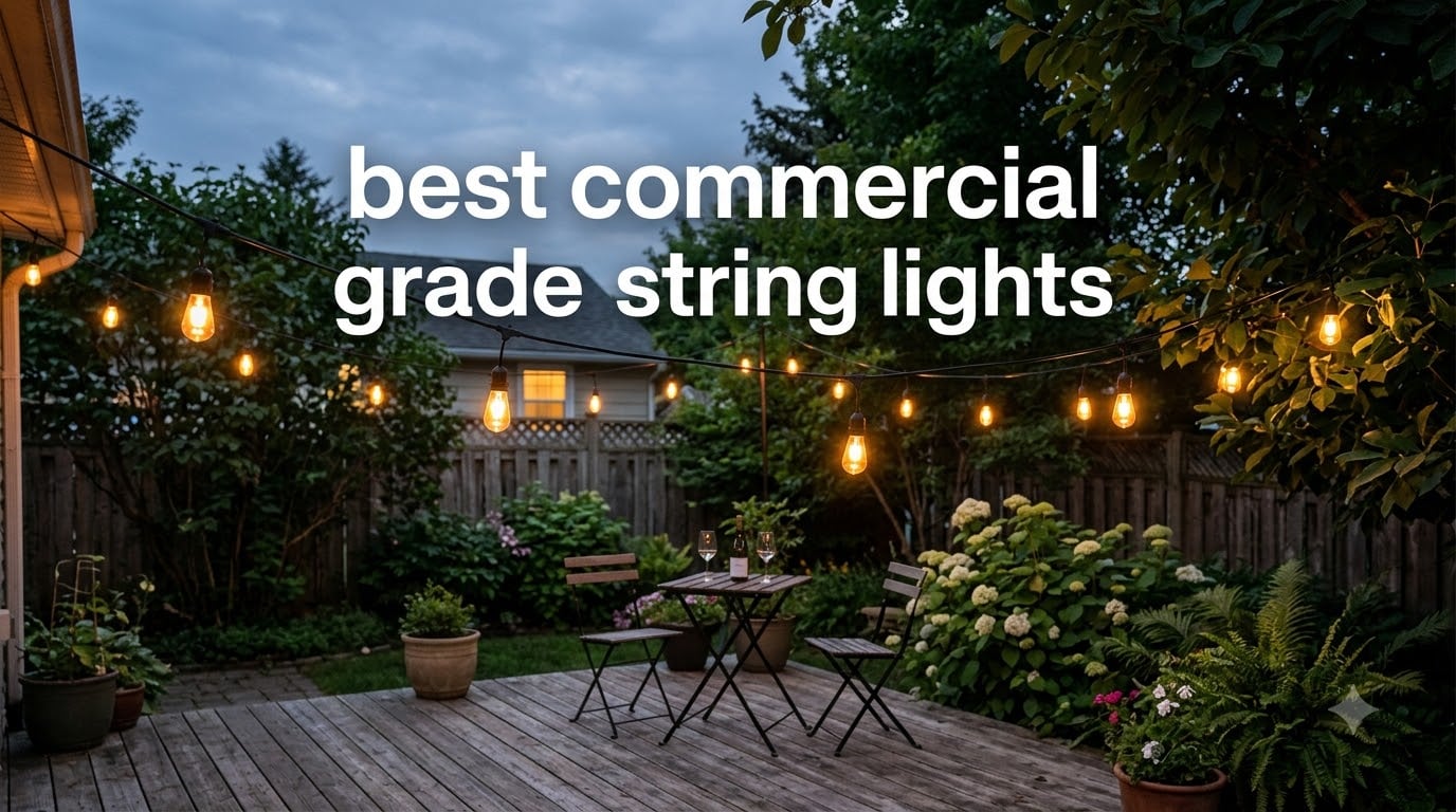 best commercial grade string lights