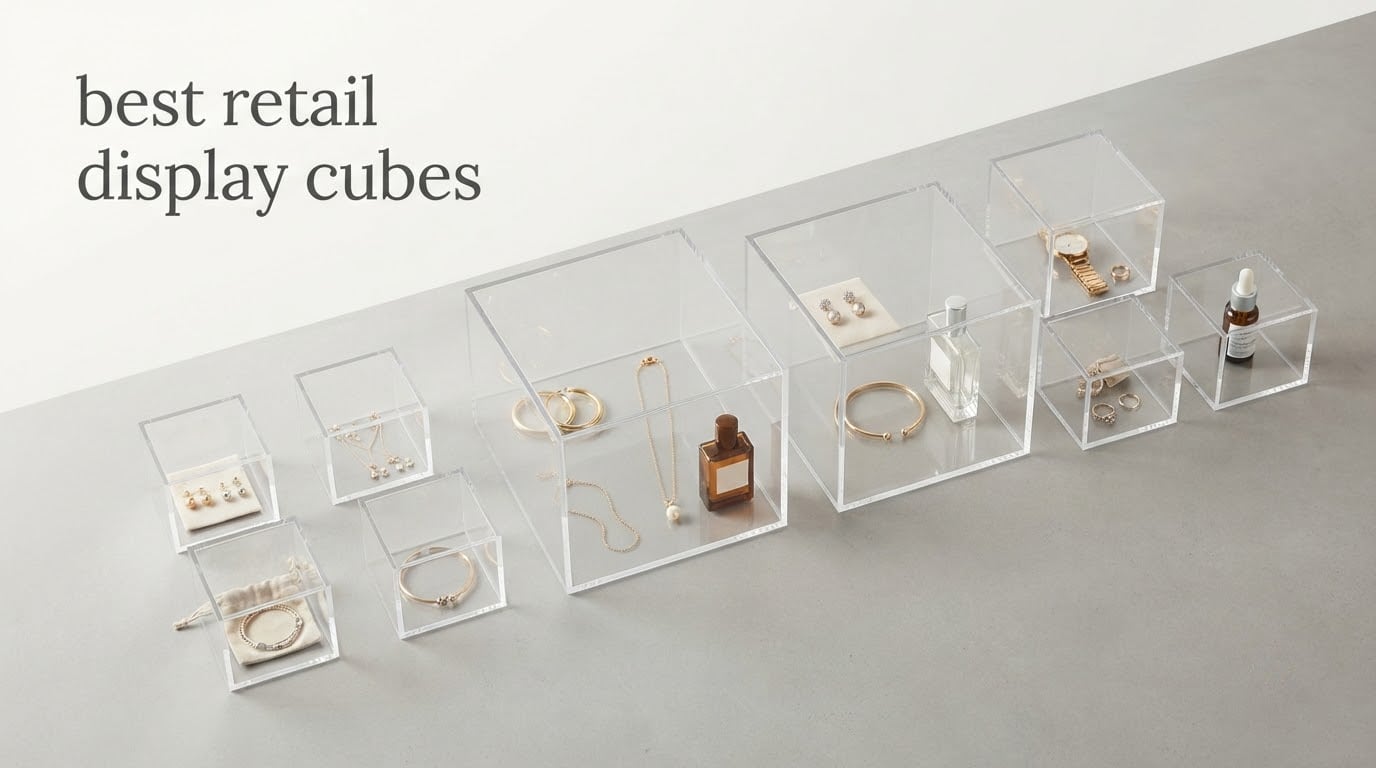 best retail display cubes