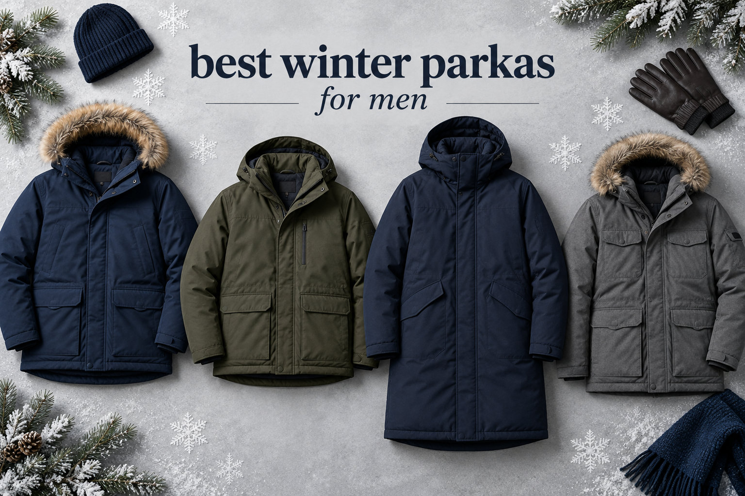 best winter parkas for men
