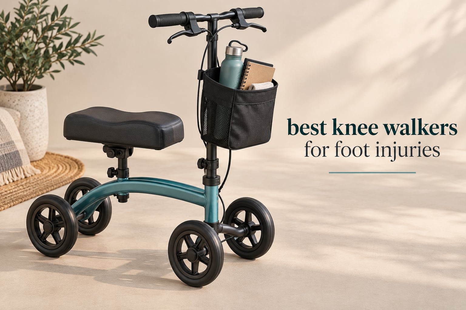 best knee walkers for foot injuries