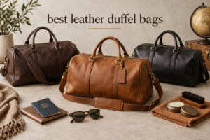 best leather duffel bags