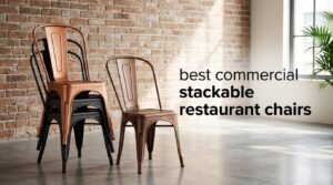 best commercial stackable restaurant chairs