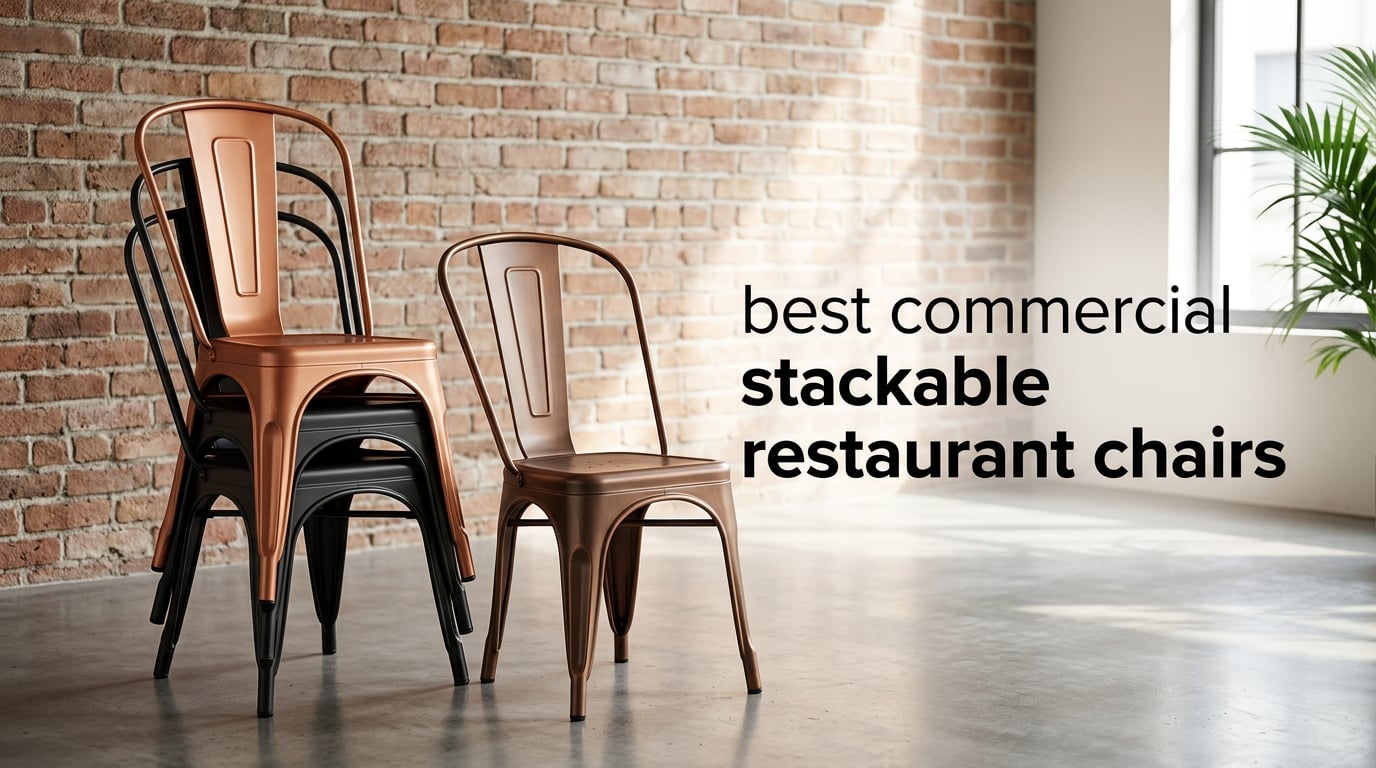 best commercial stackable restaurant chairs