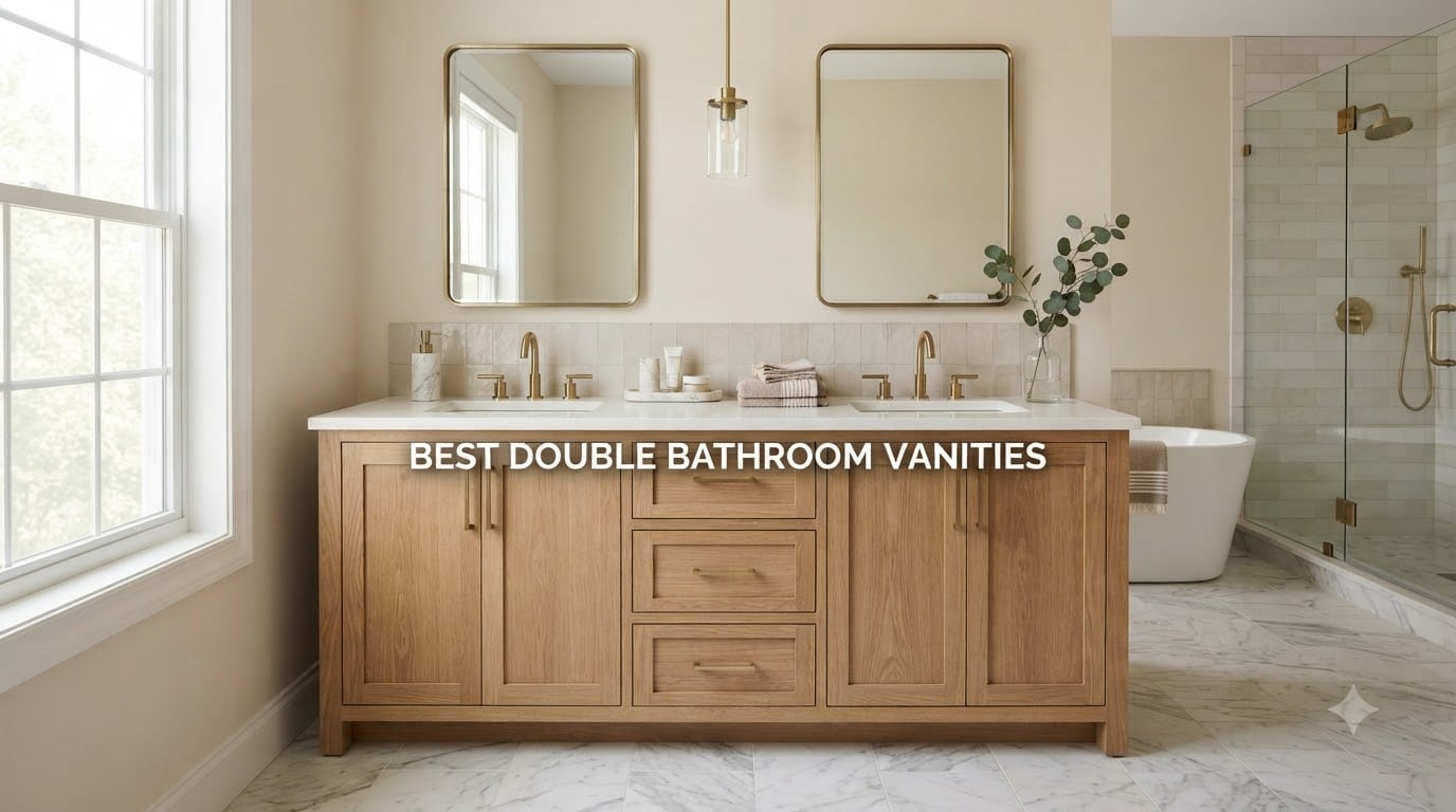 best double bathroom vanities