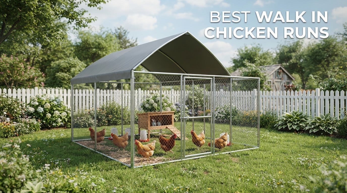 best walk in chicken runs