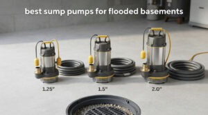 best sump pumps for flooded basements