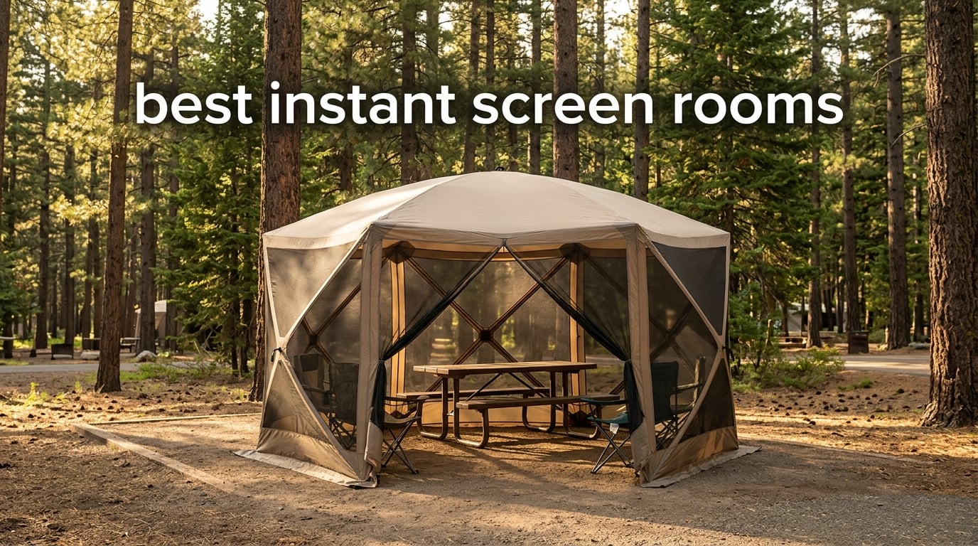 best instant screen rooms