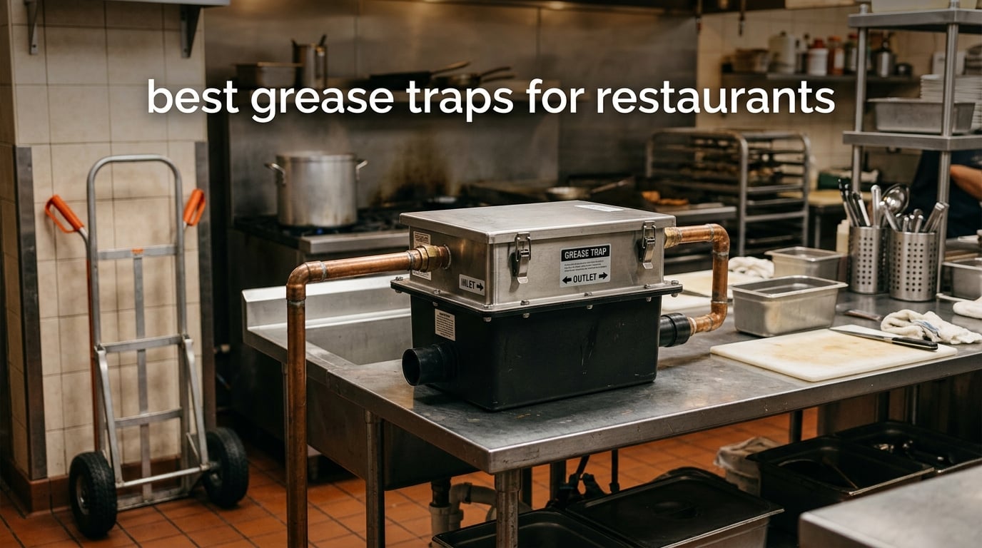 best grease traps for restaurants