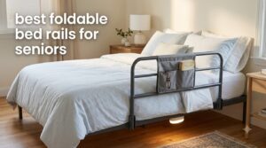 best foldable bed rails for seniors