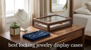 best locking jewelry display cases