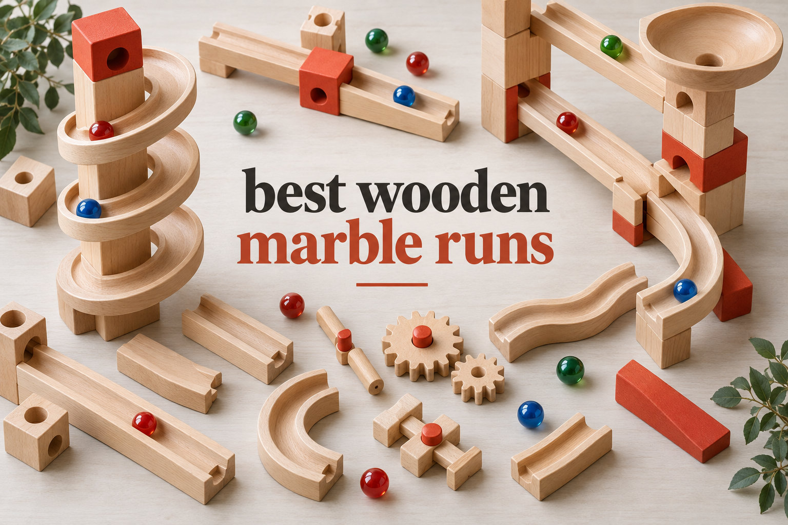 best wooden marble runs