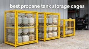 best propane tank storage cages