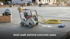 best walk behind concrete saws