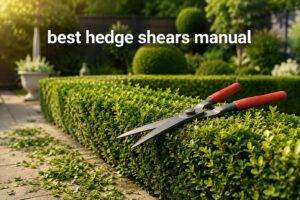 best hedge shears manual