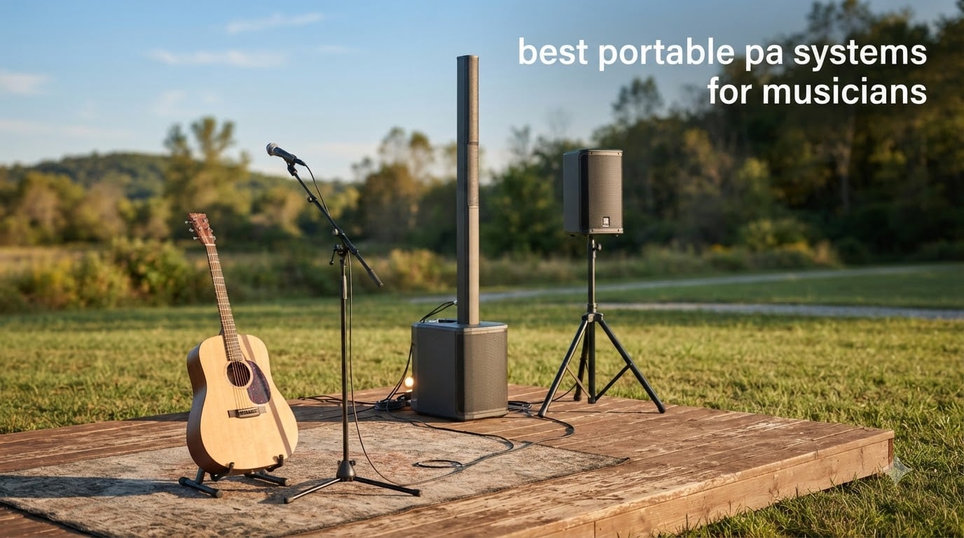 best portable pa systems for musicians