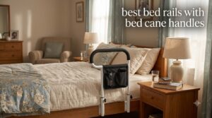 best bed rails with bed cane handles