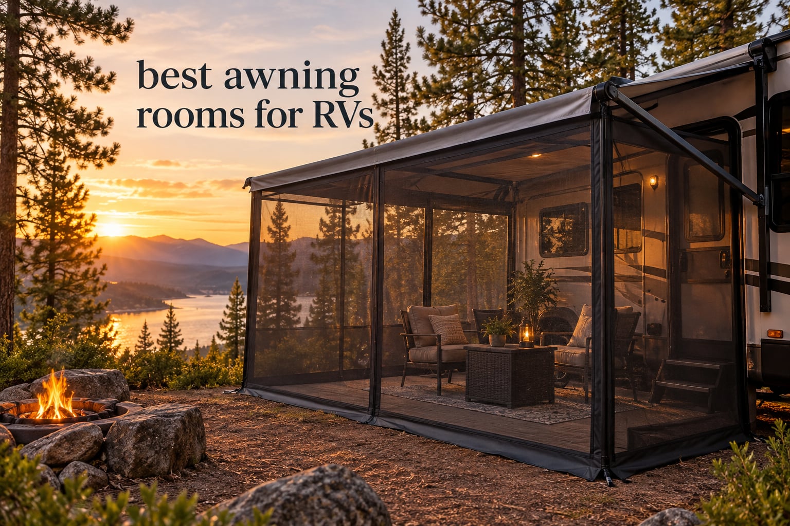 best awning rooms for RVs