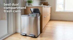 best dual compartment trash cans