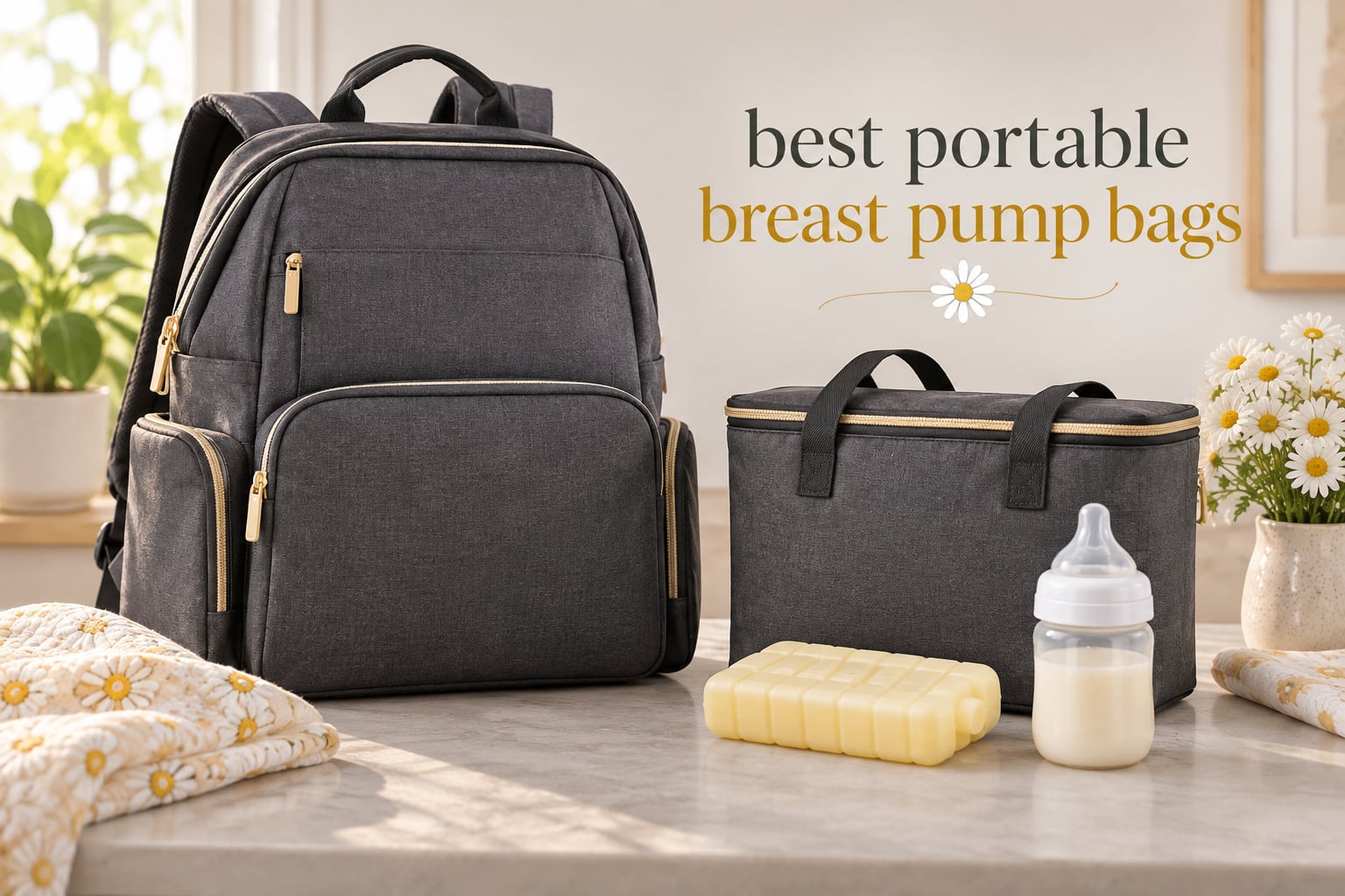 best portable breast pump bags
