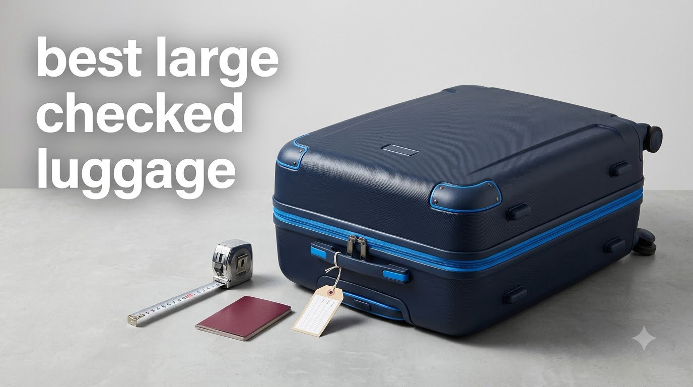 best large checked luggage