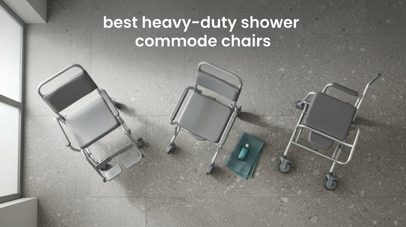 best heavy-duty shower commode chairs