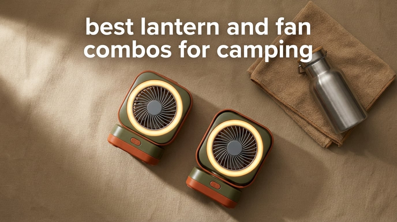 best lantern and fan combos for camping