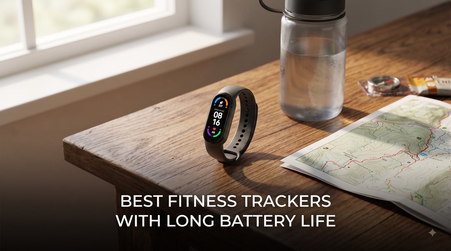 best fitness trackers with long battery life