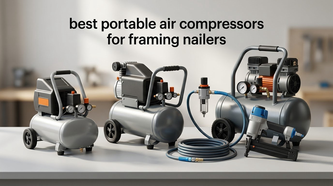 best portable air compressors for framing nailers