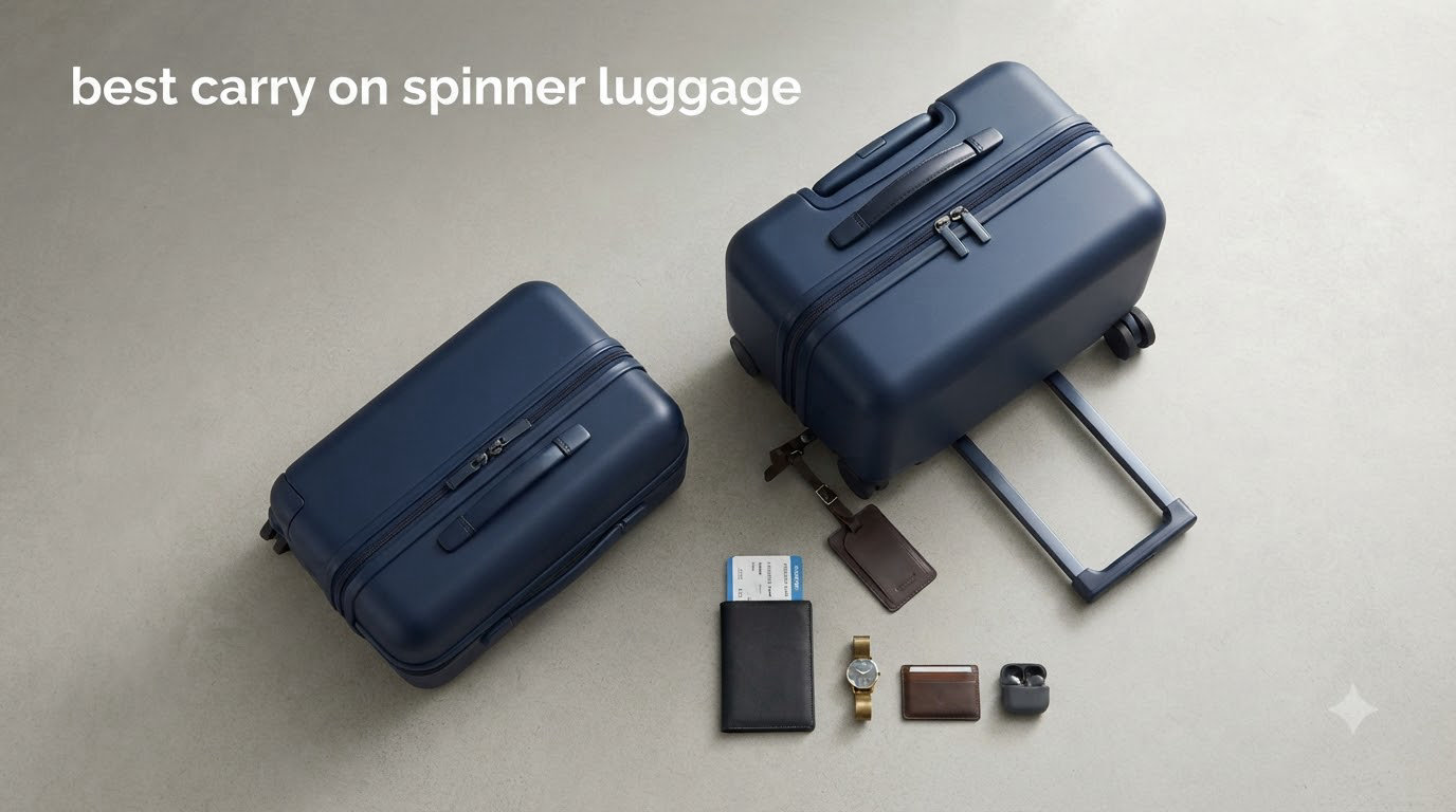 best carry on spinner luggage