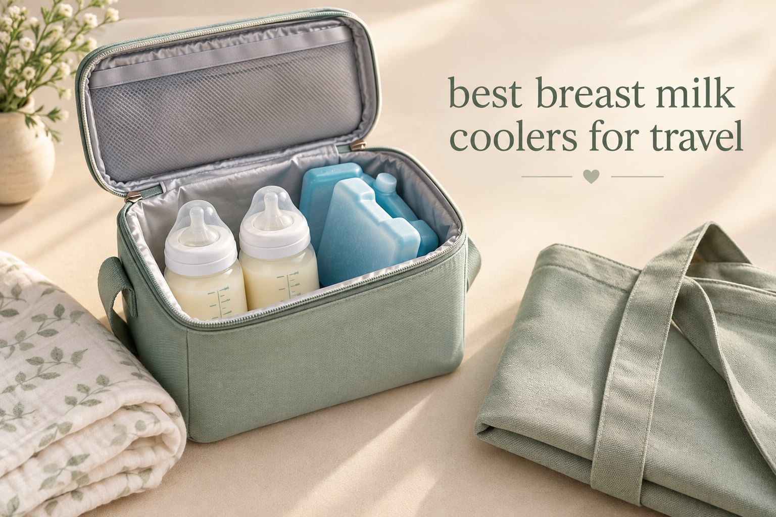 best breast milk coolers for travel