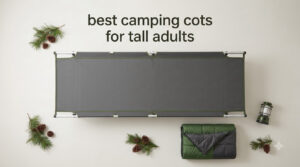 best camping cots for tall adults