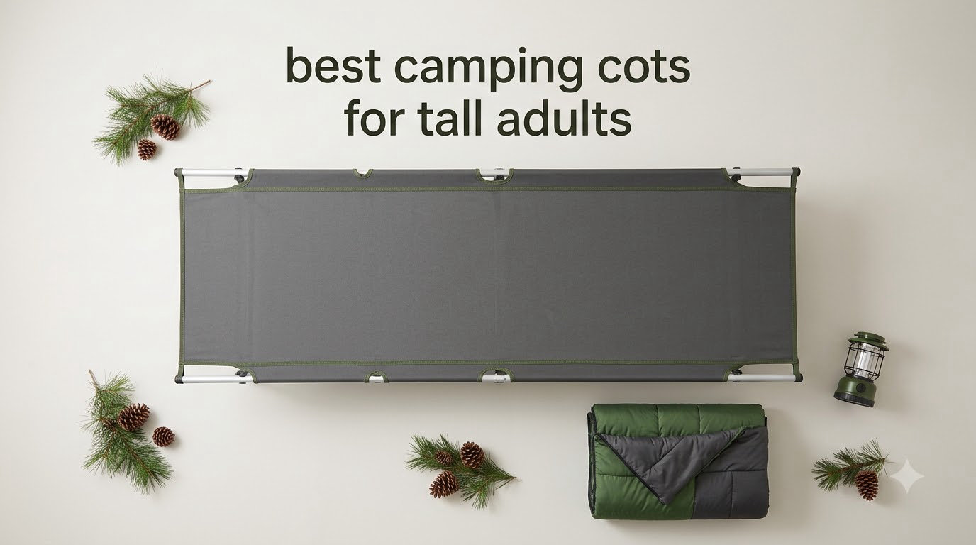 best camping cots for tall adults
