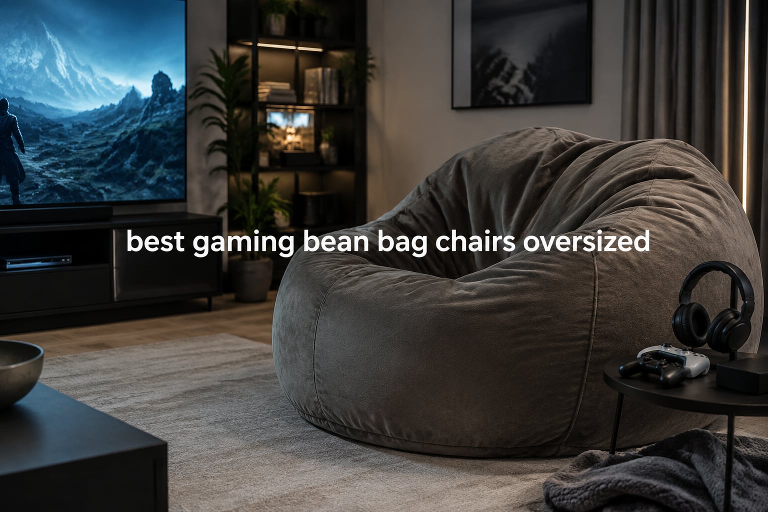 best gaming bean bag chairs oversized