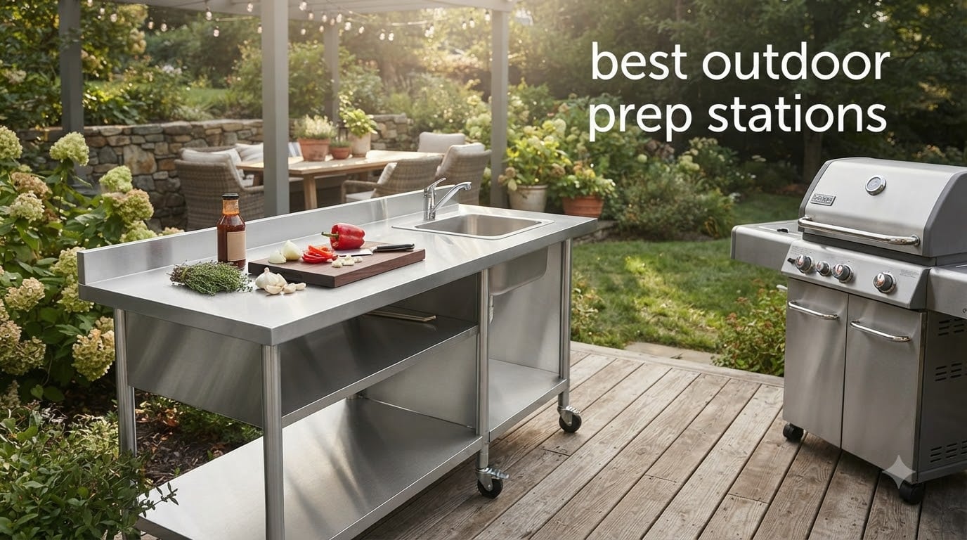 best outdoor prep stations