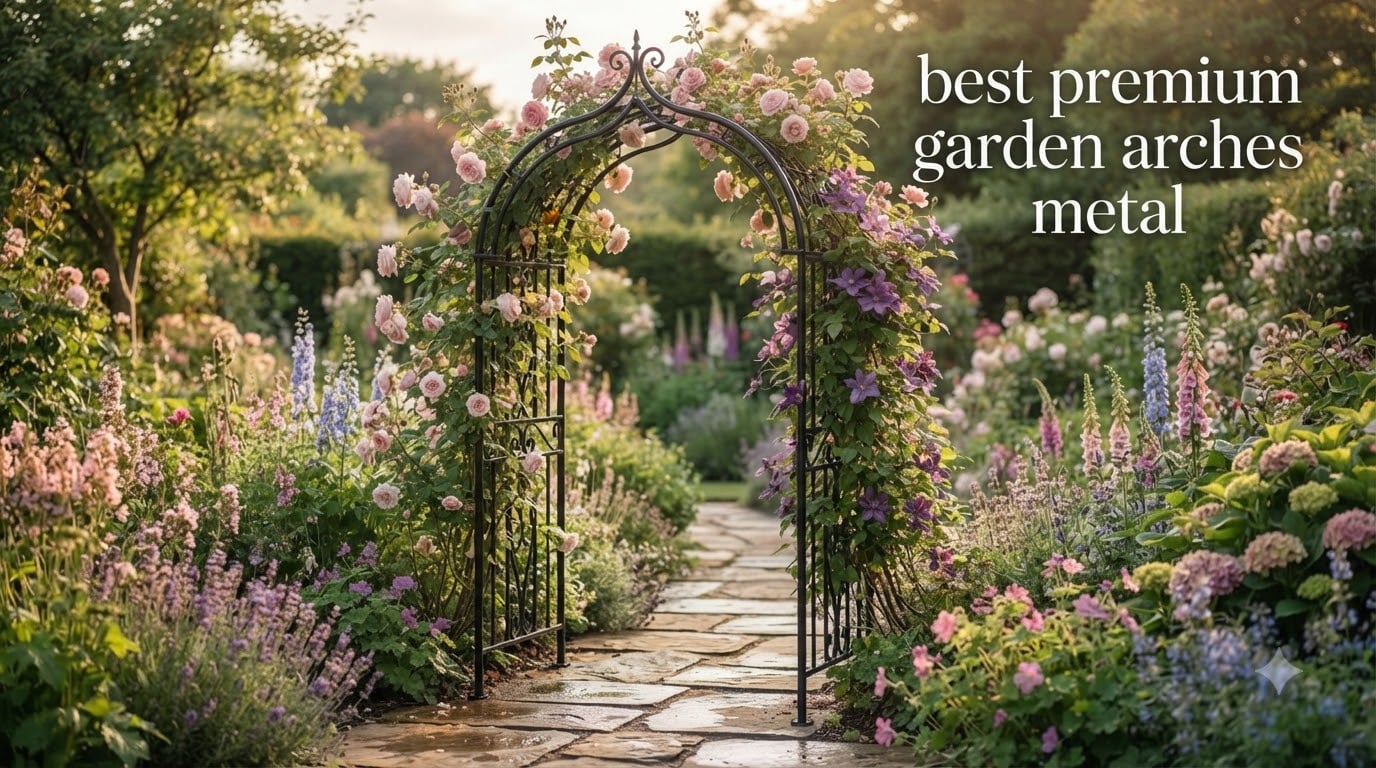 best premium garden arches metal