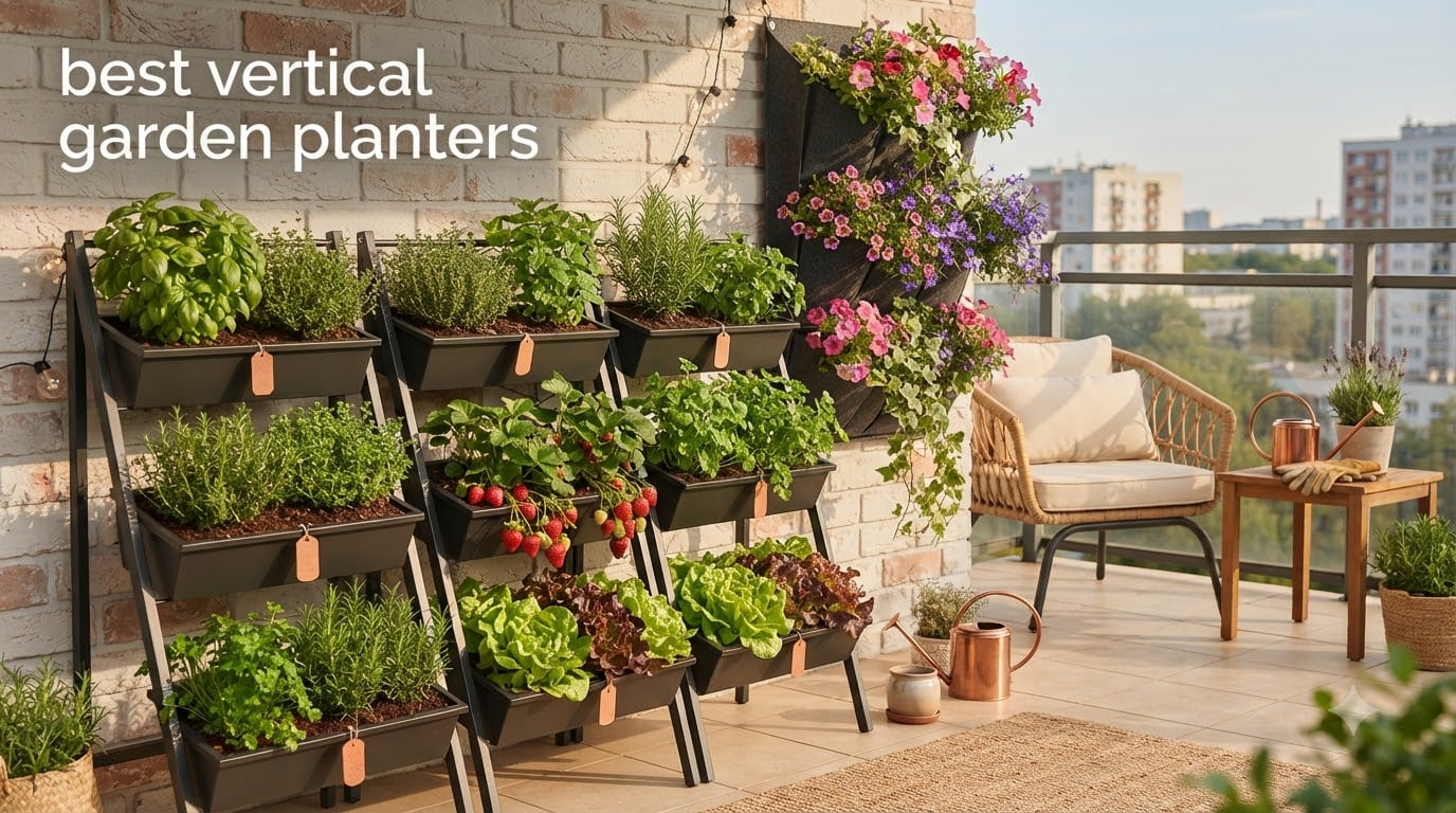 best vertical garden planters