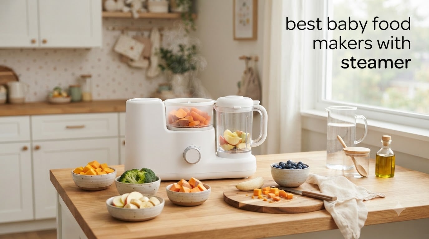 best baby food makers with steamer