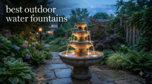 best outdoor water fountains